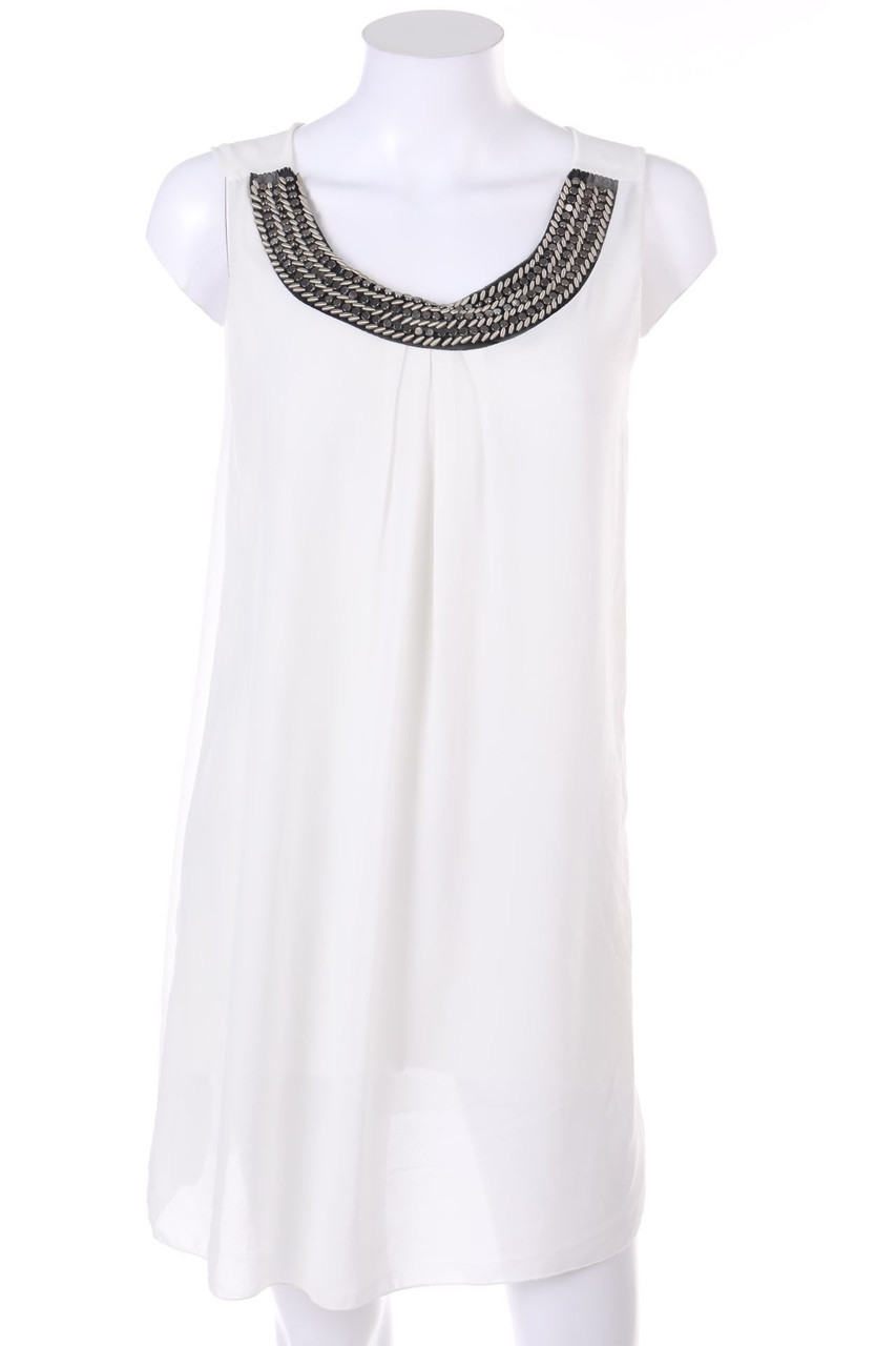 zebra - A-Linien-Party-Kleid mit Applikationen - XS