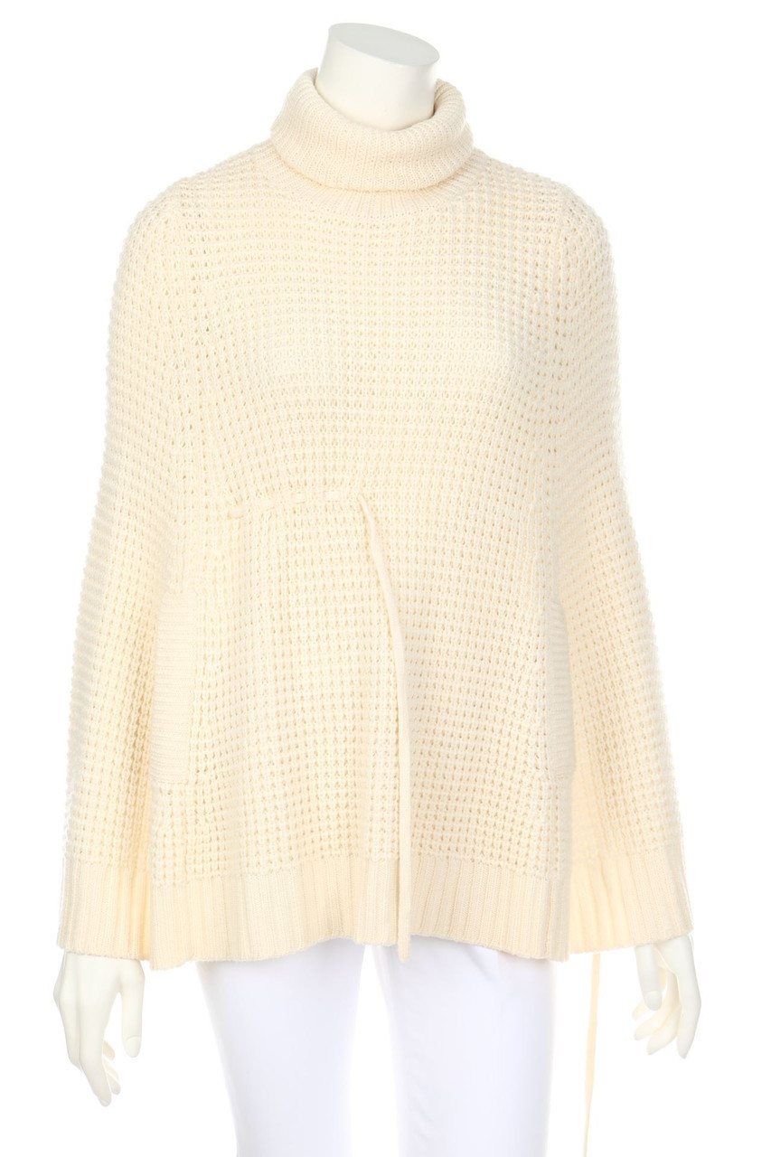 susana monaco - Poncho aus Merino-Wolle - S