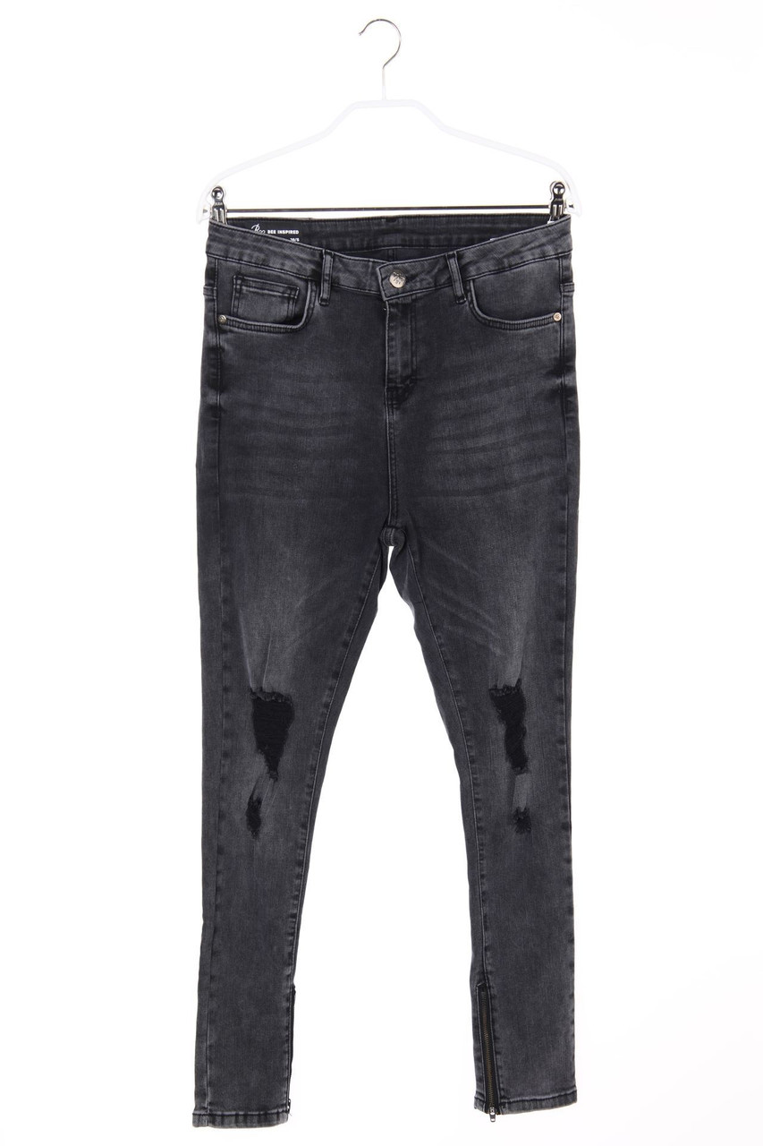 BEE INSPIRED - Destroyed Skinny-Jeans - D 36