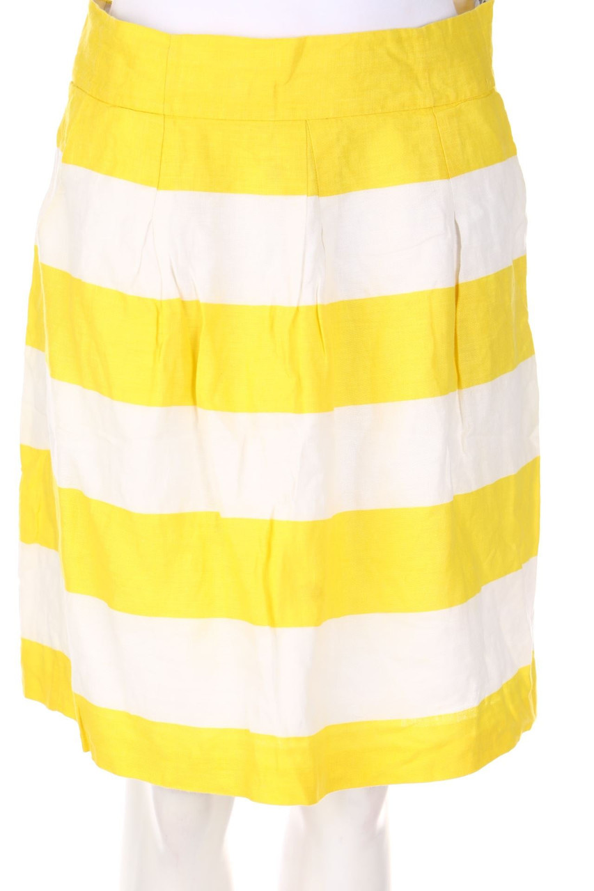 HOBBS LONDON - Falten-Rock aus Leinen - D 38