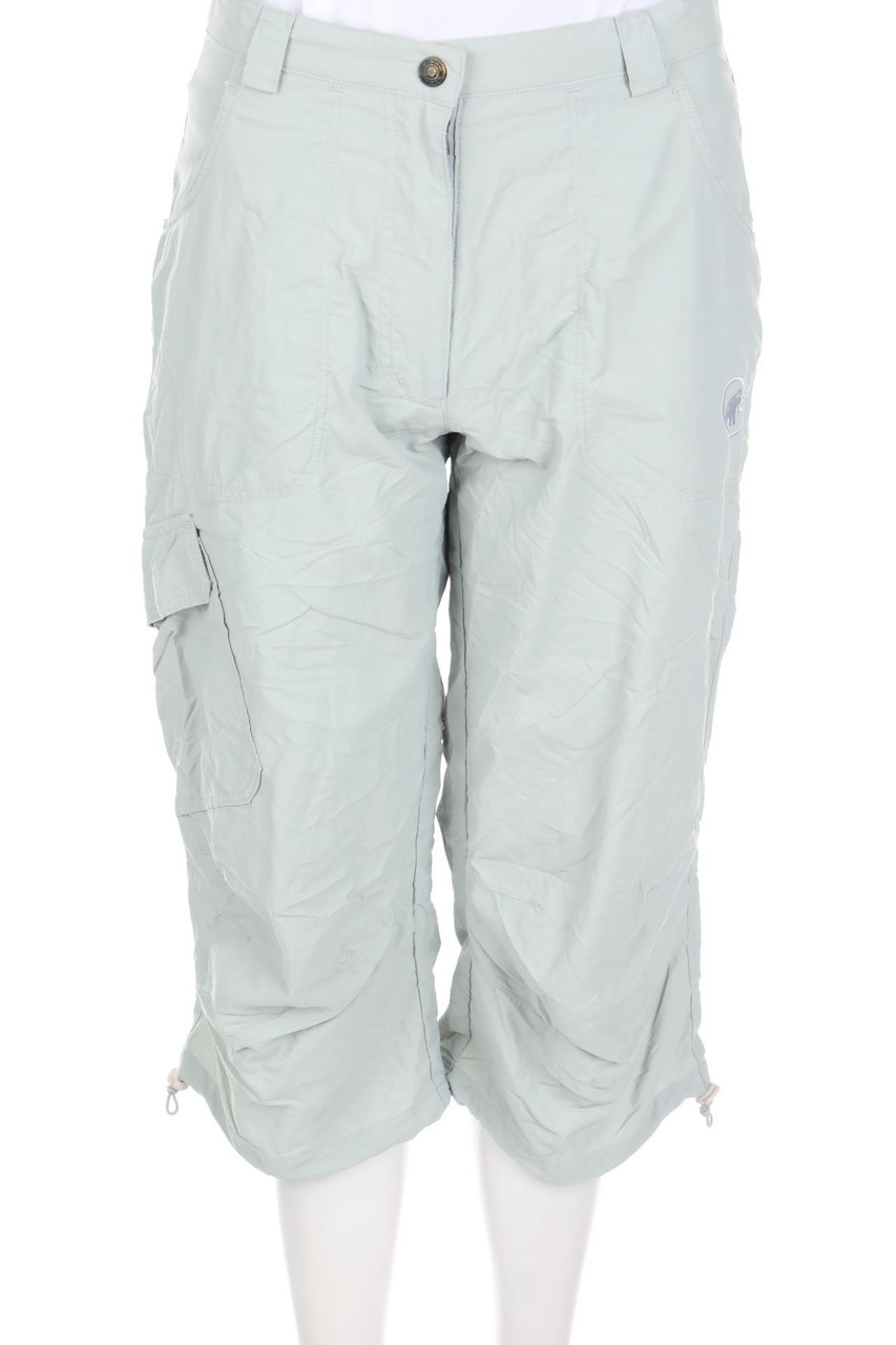 MAMMUT - Bermuda-Shorts mit Logo-Stickerei - D 38