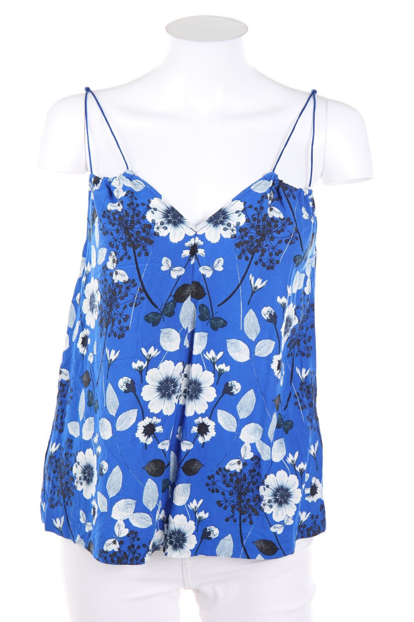 MANGO SUIT - Top mit floralem Muster - S