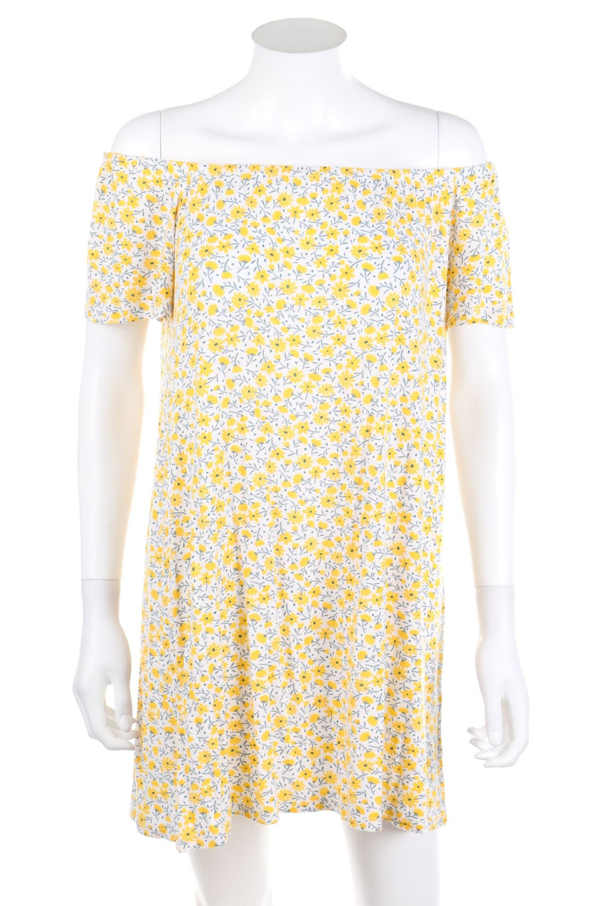 CLOCKHOUSE by C&A - Carmen-Minikleid mit floralem Muster - XS