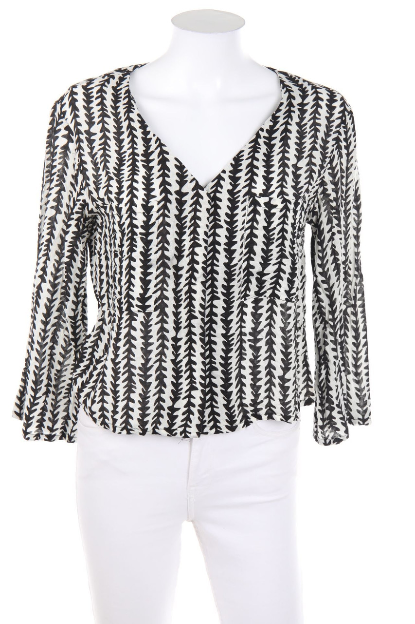 MANGO - Bluse mit Muster - S