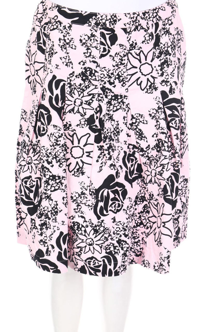 Laura Scott - Falten-Rock mit Blumen-Print - D 38