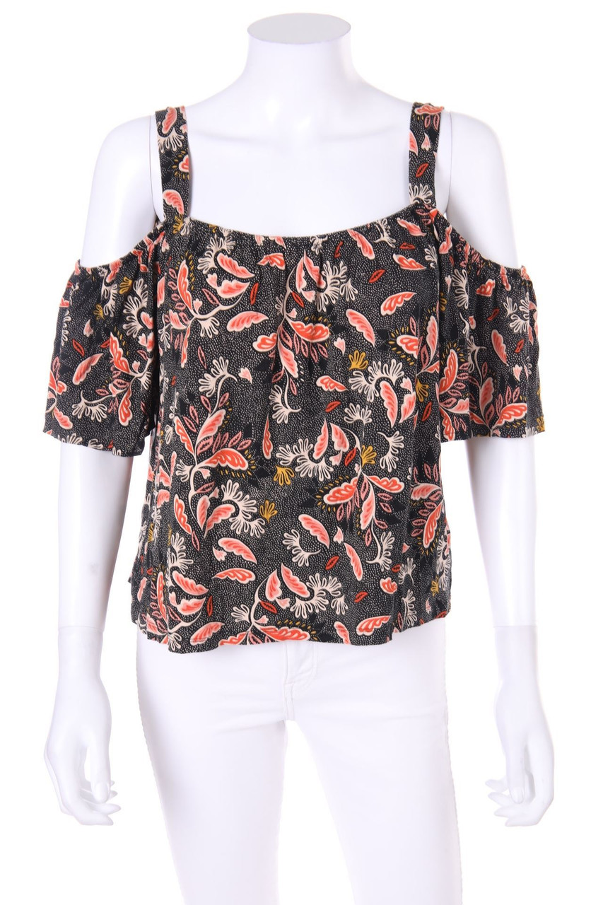 H&M - Cold-Shoulder-Bluse - S