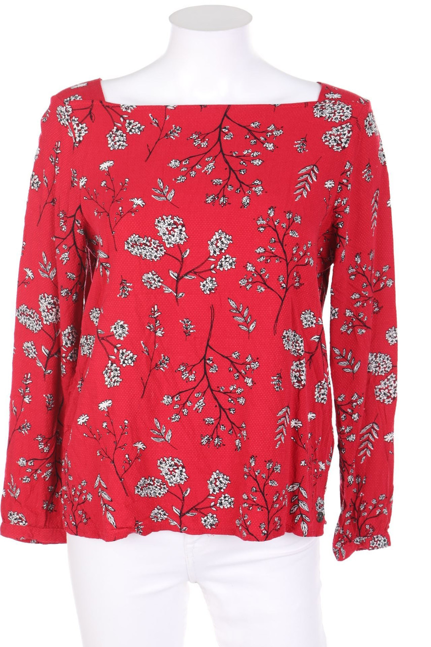 s.Oliver - Bluse mit Blumen-Print - D 36