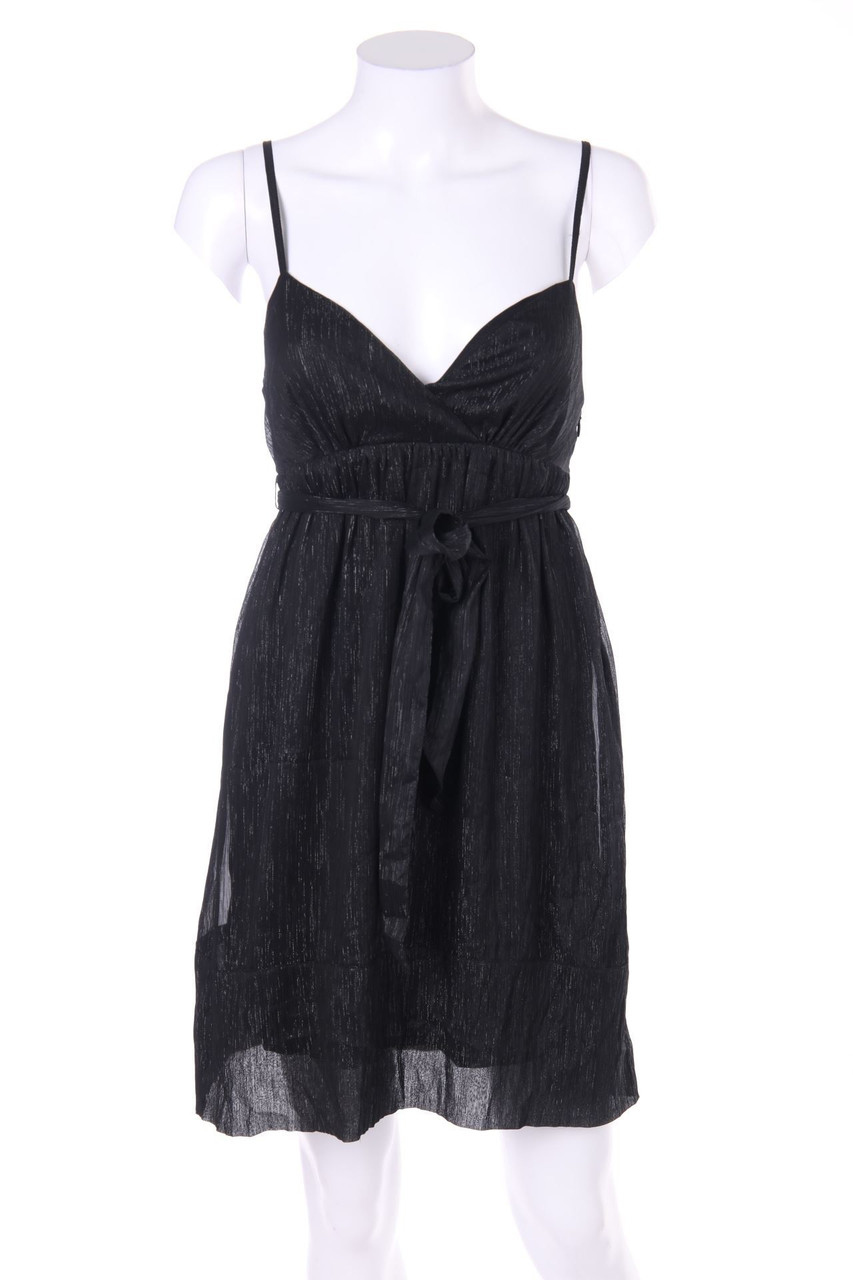 Ohne Label - Party-Kleid mit Metallic-Effekt - S