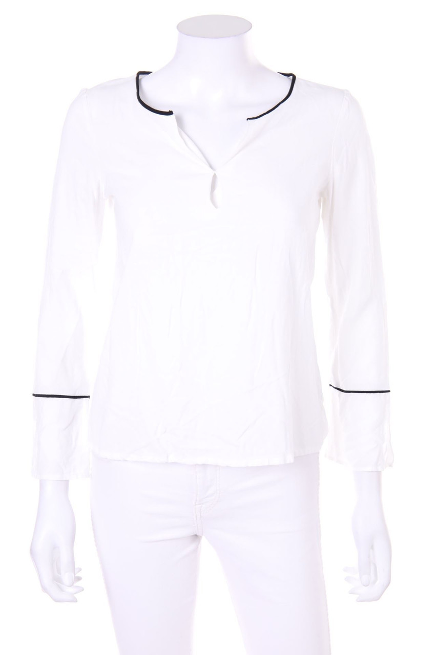 Massimo Dutti - Bluse mit 7/8-Ärmel - XS