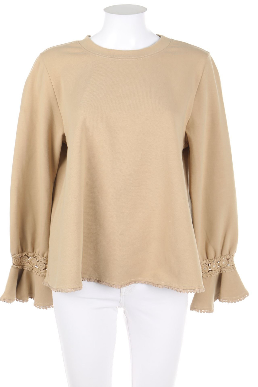 JcSophie - Longsleeve-Shirt mit Spitze - D 42