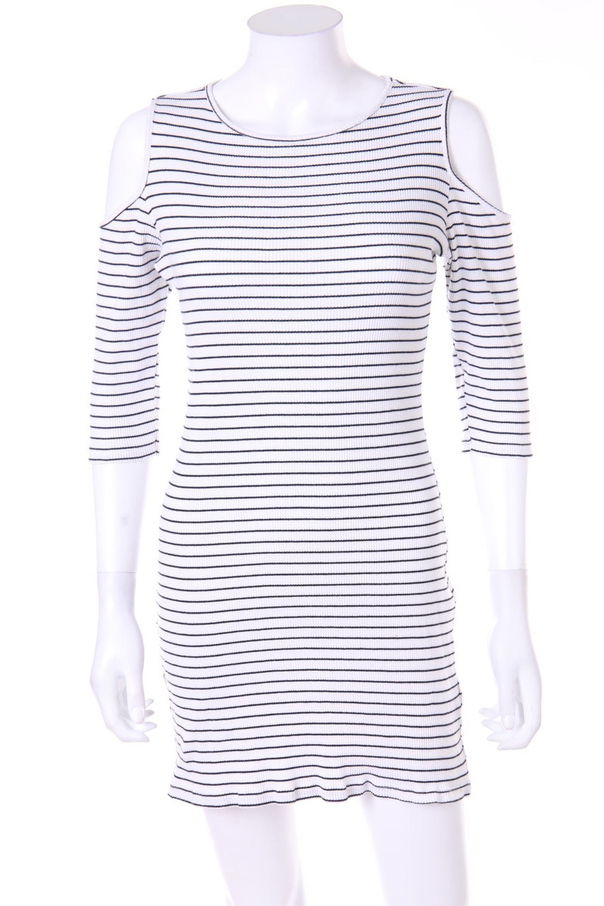 H&M DIVIDED - Kleid aus Jersey mit Streifen - D 38