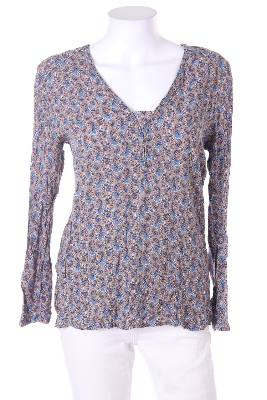 ESPRIT - Bluse mit Paisley-Print - D 36