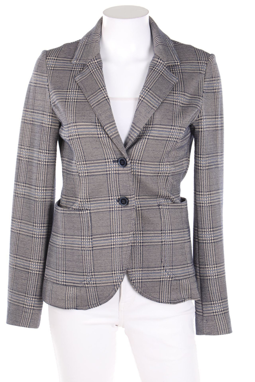 UNITED COLORS OF BENETTON - Blazer mit Karo-Muster - D 32