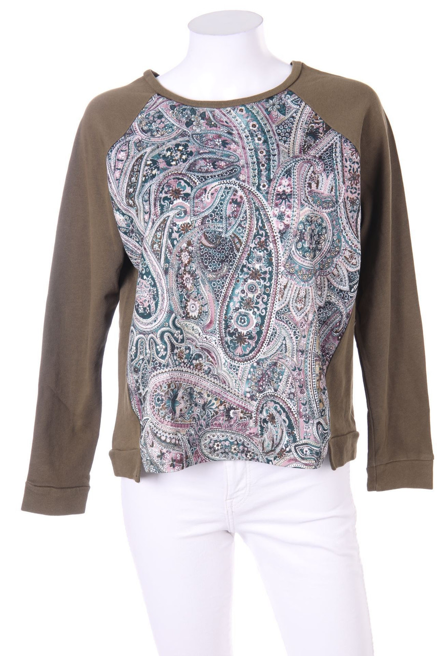 SUITEBLANCO - Sweatshirt mit Paisley-Print - M