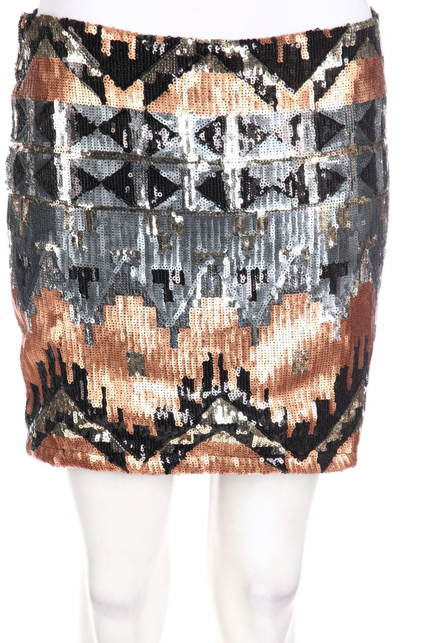 Pimkie - Party-Minirock mit Pailletten - L