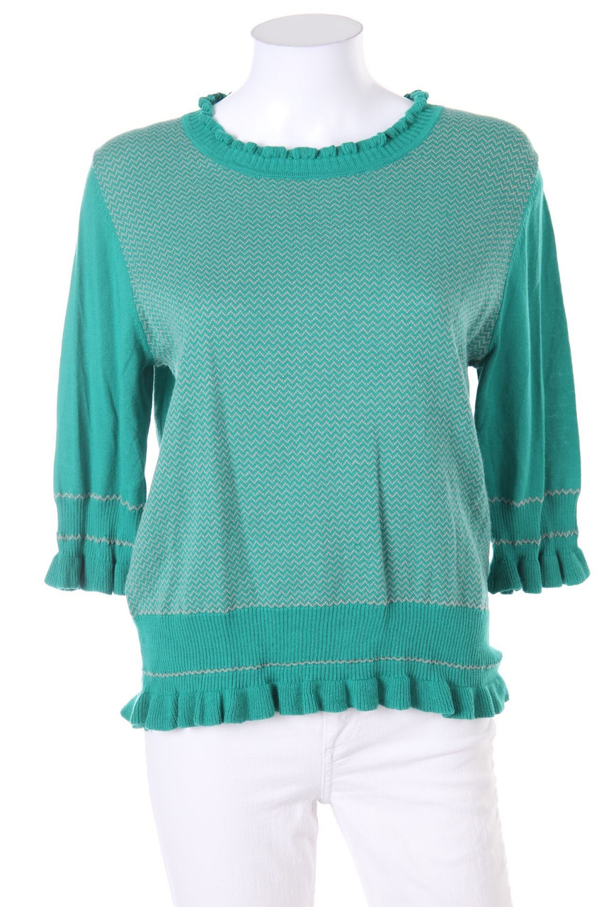 NOA NOA - Strick-Pullover mit Zickzack-Muster - L