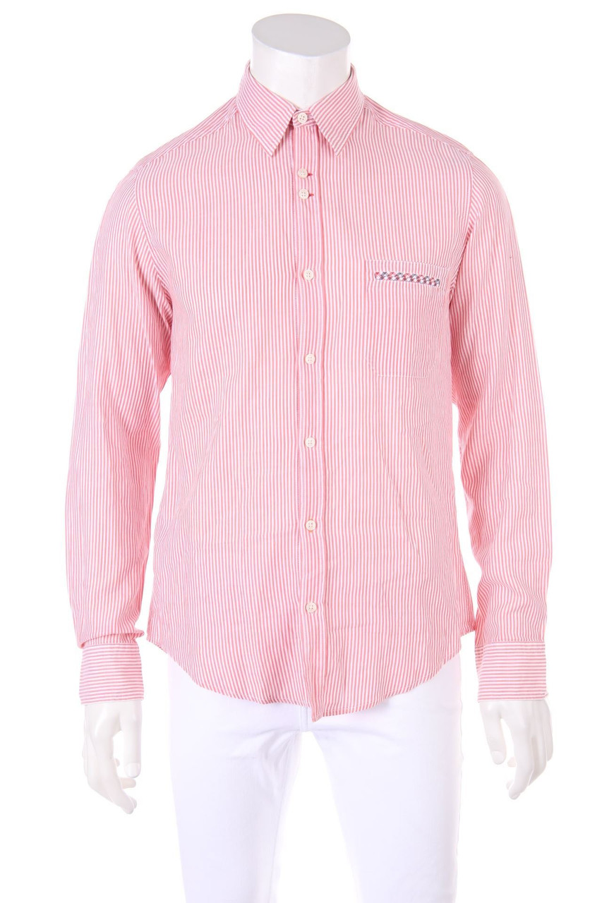 BOSS ORANGE - gestreiftes Hemd - M