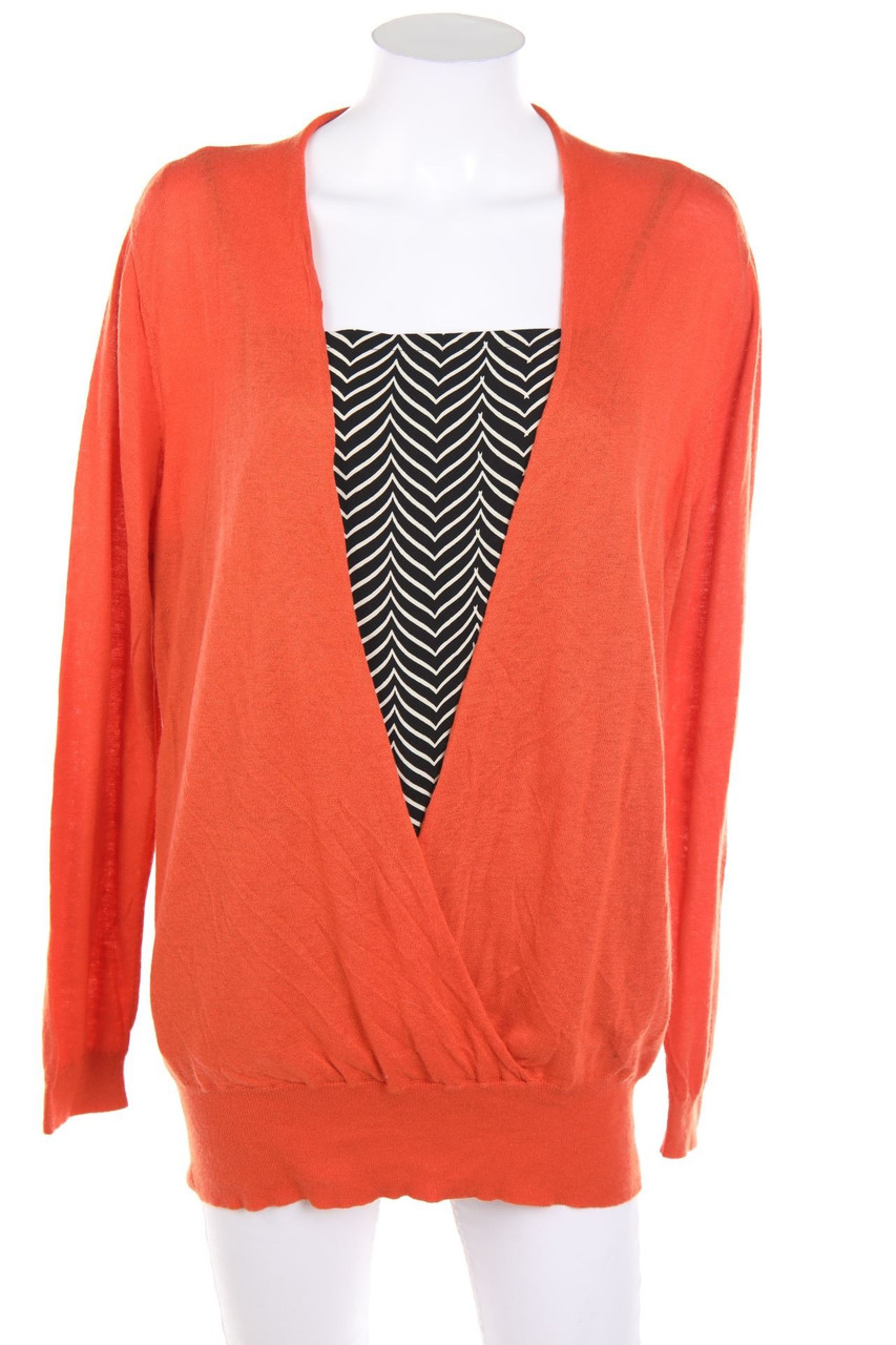 next - Strick-Pullover im Layer Look mit Merinowolle - D 44