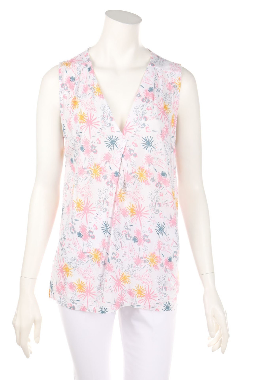 CAROLL - Blusentop mit Blumen-Print - L