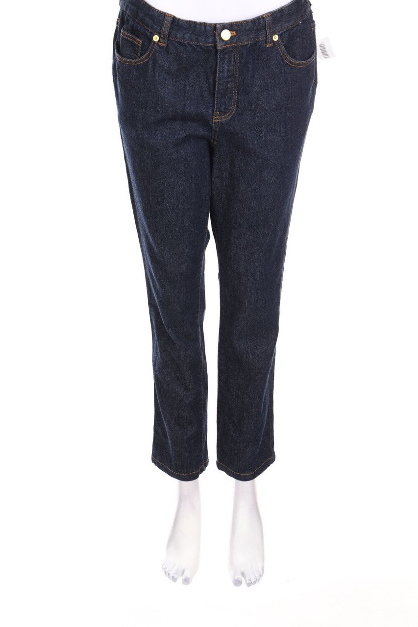 Liz Claiborne - Dark Denim Skinny-Jeans - D 42