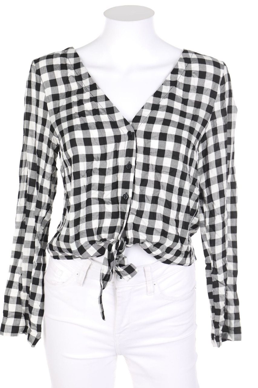 H&M DIVIDED - Bluse mit Karo-Muster - D 36