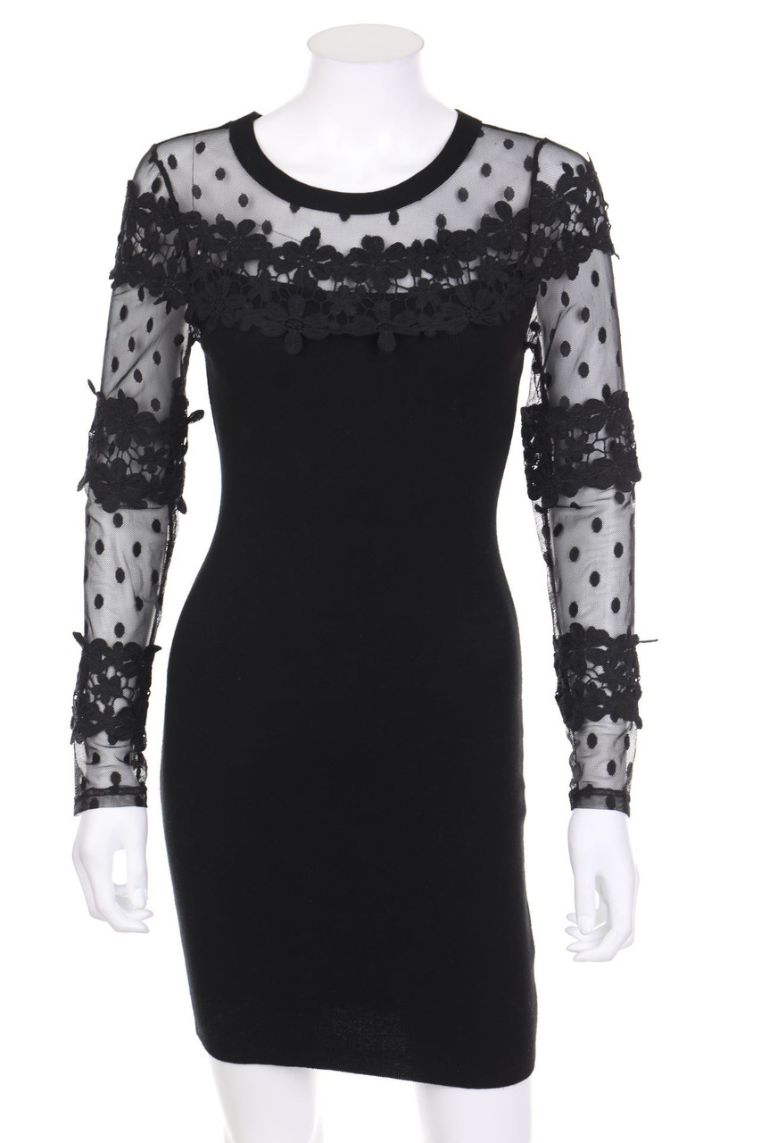 MOËWY - Party-Kleid mit Spitze - XS