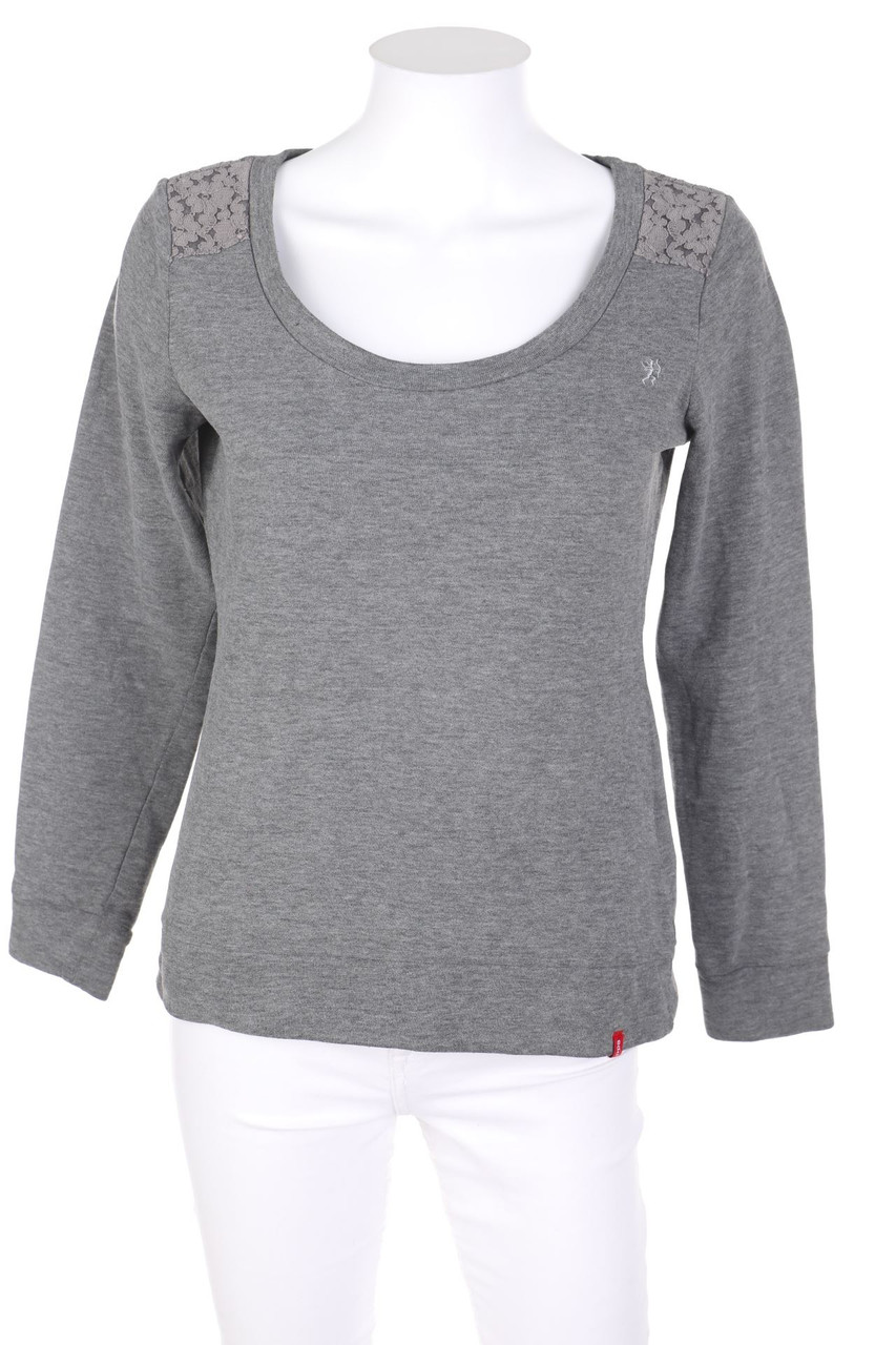 ESPRIT de corp - Sweatshirt mit Spitze - S