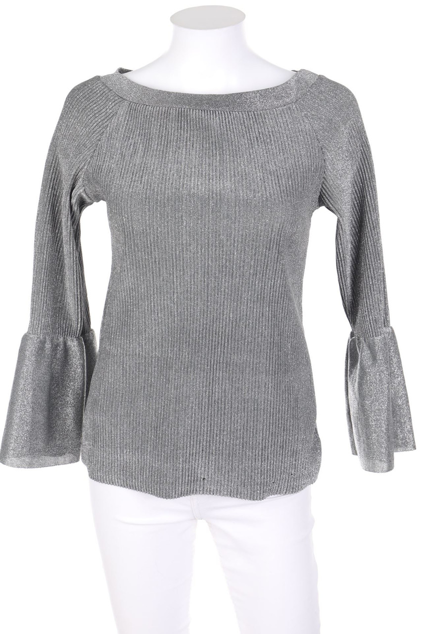 SECONDHAND - Plissee-Longsleeve-Shirt - M