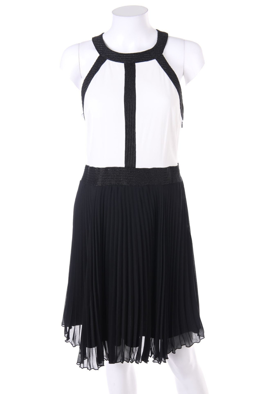 MORGAN - Two Tone-Plissee-Kleid - S