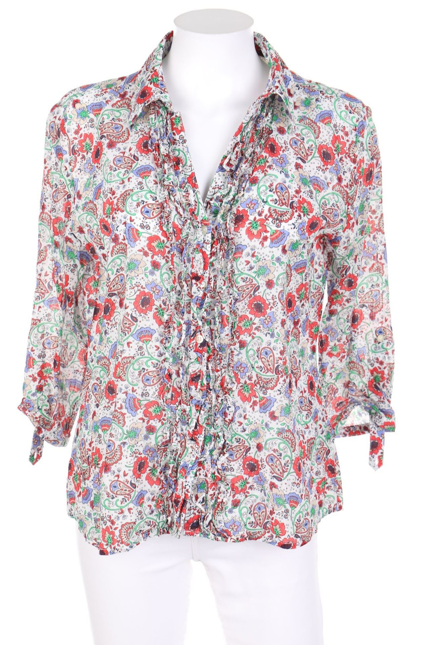 MARIPOSA - Bluse mit Blumen-Print - D 40