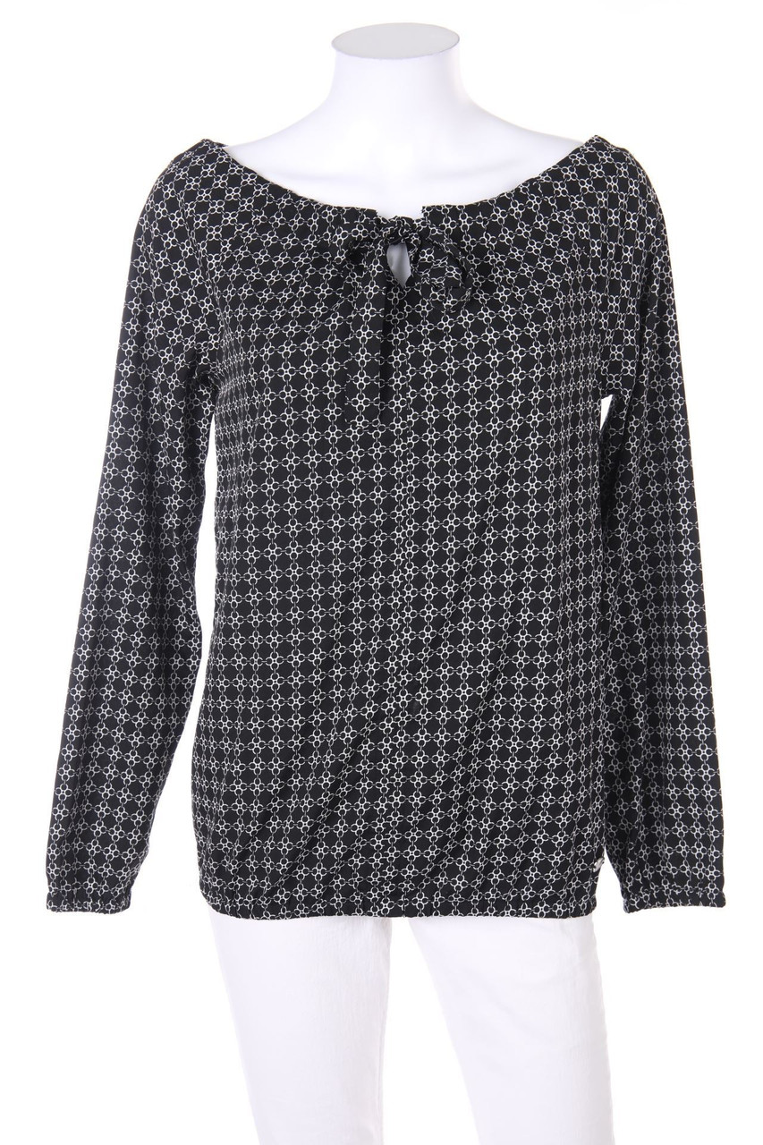 bruno banani. - Carmen-Bluse mit Print - D 34