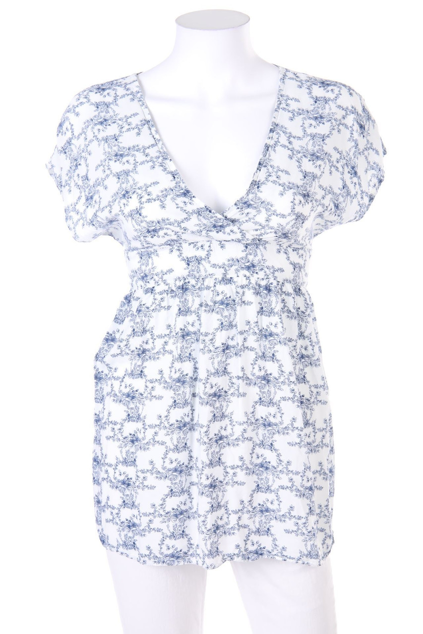 HUUL 10 CROSBY - Tunika-Bluse mit floralem Muster - S