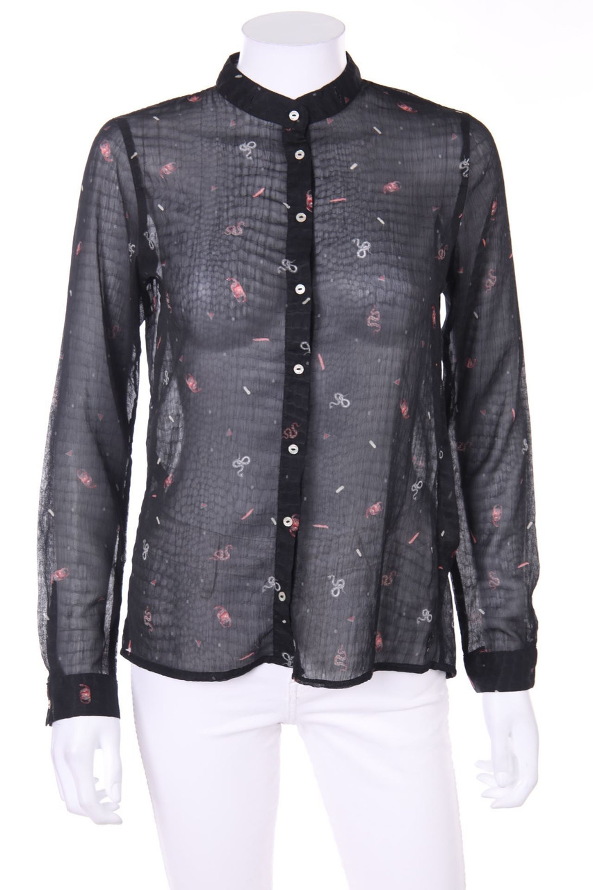 Garcia Jeans - Hemd-Bluse mit Print - XS