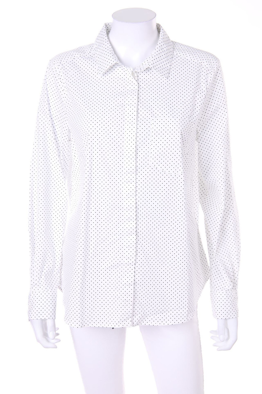 H&M - Hemd-Bluse mit Pünktchen - D 42