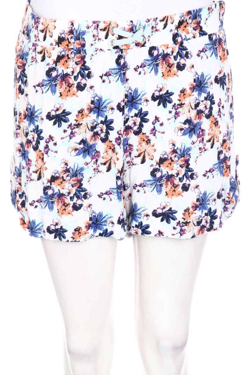 manguun - Shorts mit floralem Muster - D 42