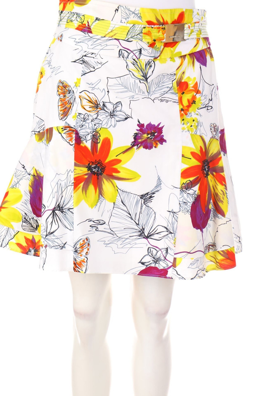 KAREN MILLEN - Minirock mit Blumen-Print - D 38
