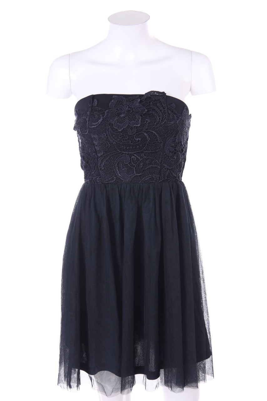 Boohoo - Tüll-Party-Kleid mit Spitze - D 32