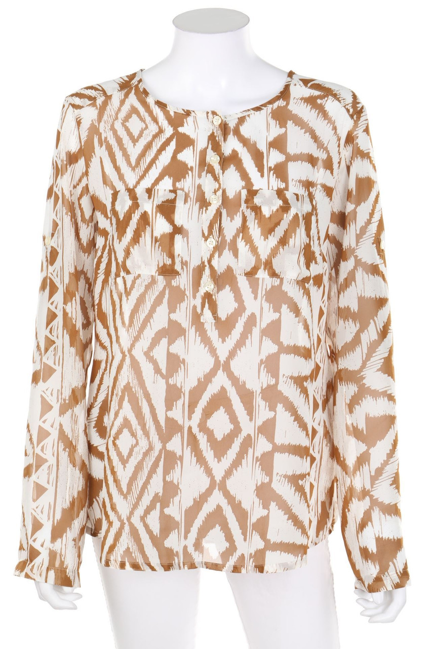 s.Oliver SELECTION - Bluse mit Ethno-Print - D 40