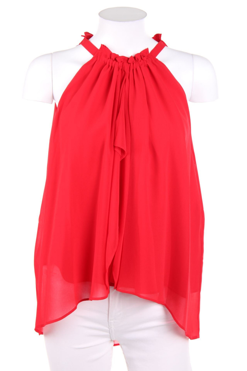 ICONIC - Blusentop mit Raffungen - D 40