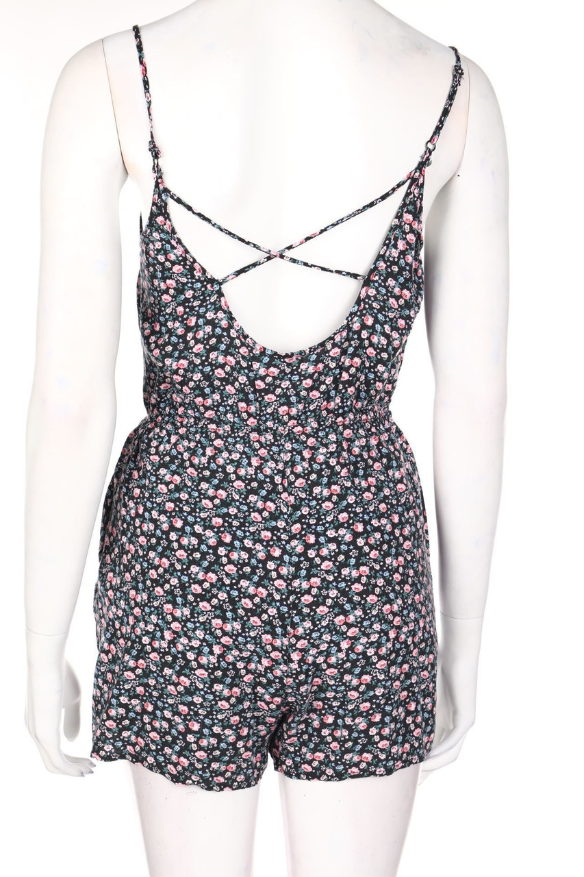 H&M DIVIDED - Playsuit mit Blumen-Print - D 40