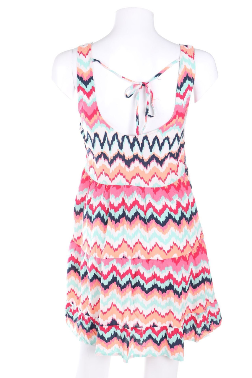 H&M DIVIDED - Kleid mit Zickzack-Muster - D 36