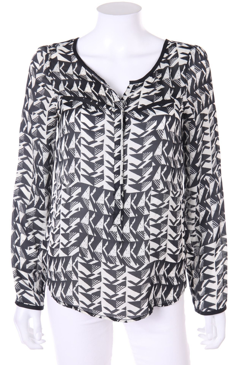 QS by s.Oliver - Bluse mit Muster - D 34