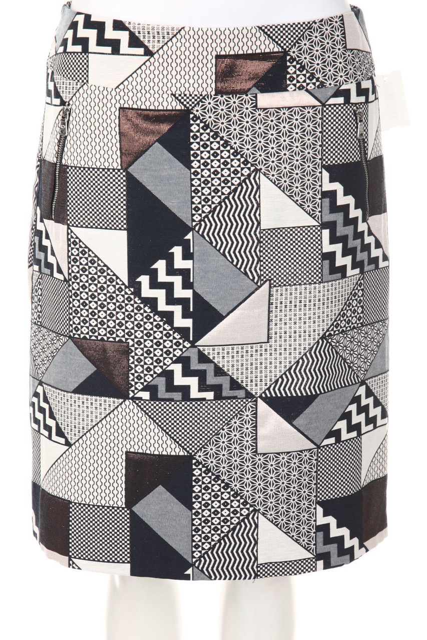 GERRY WEBER - Rock mit geometrischem Muster - D 38