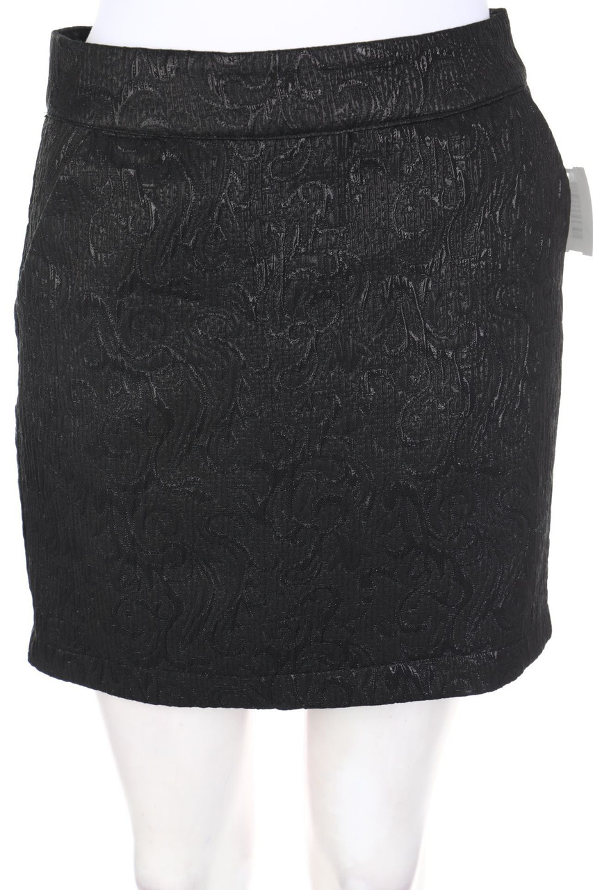 AMISU - Minirock mit Metallic-Effekt - D 36