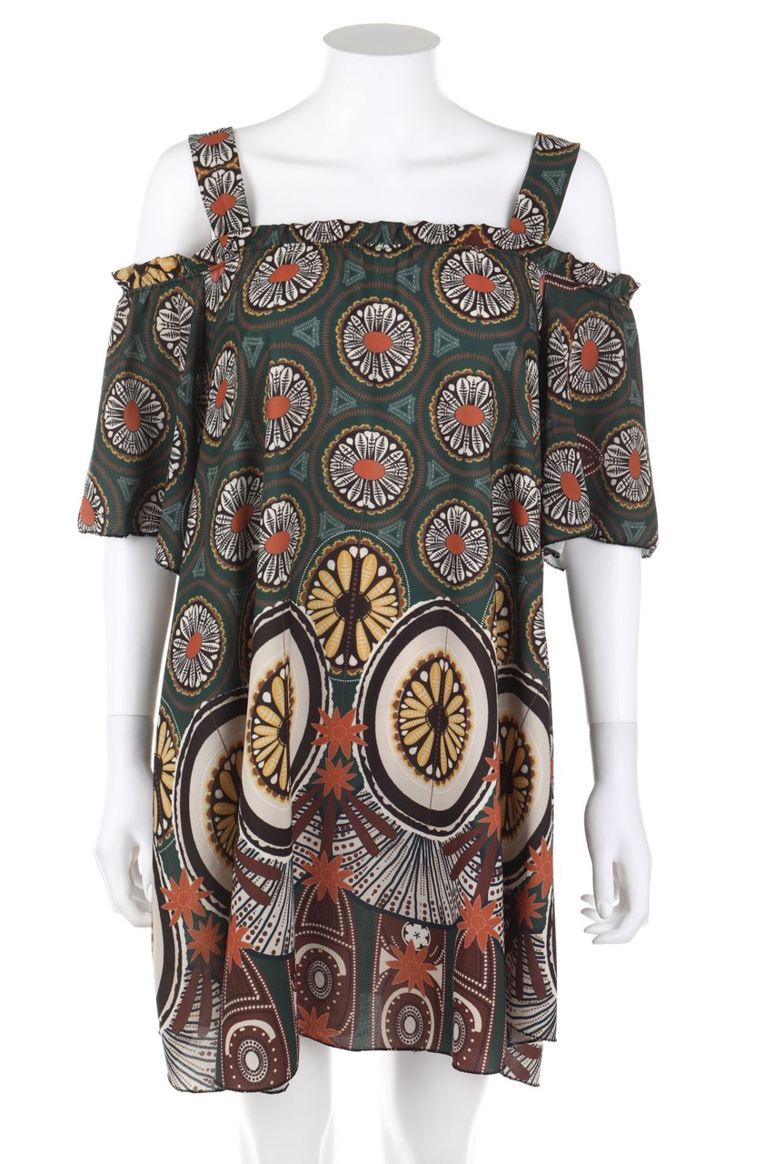 WS2 WOMAN - Minikleid mit Print - D 34