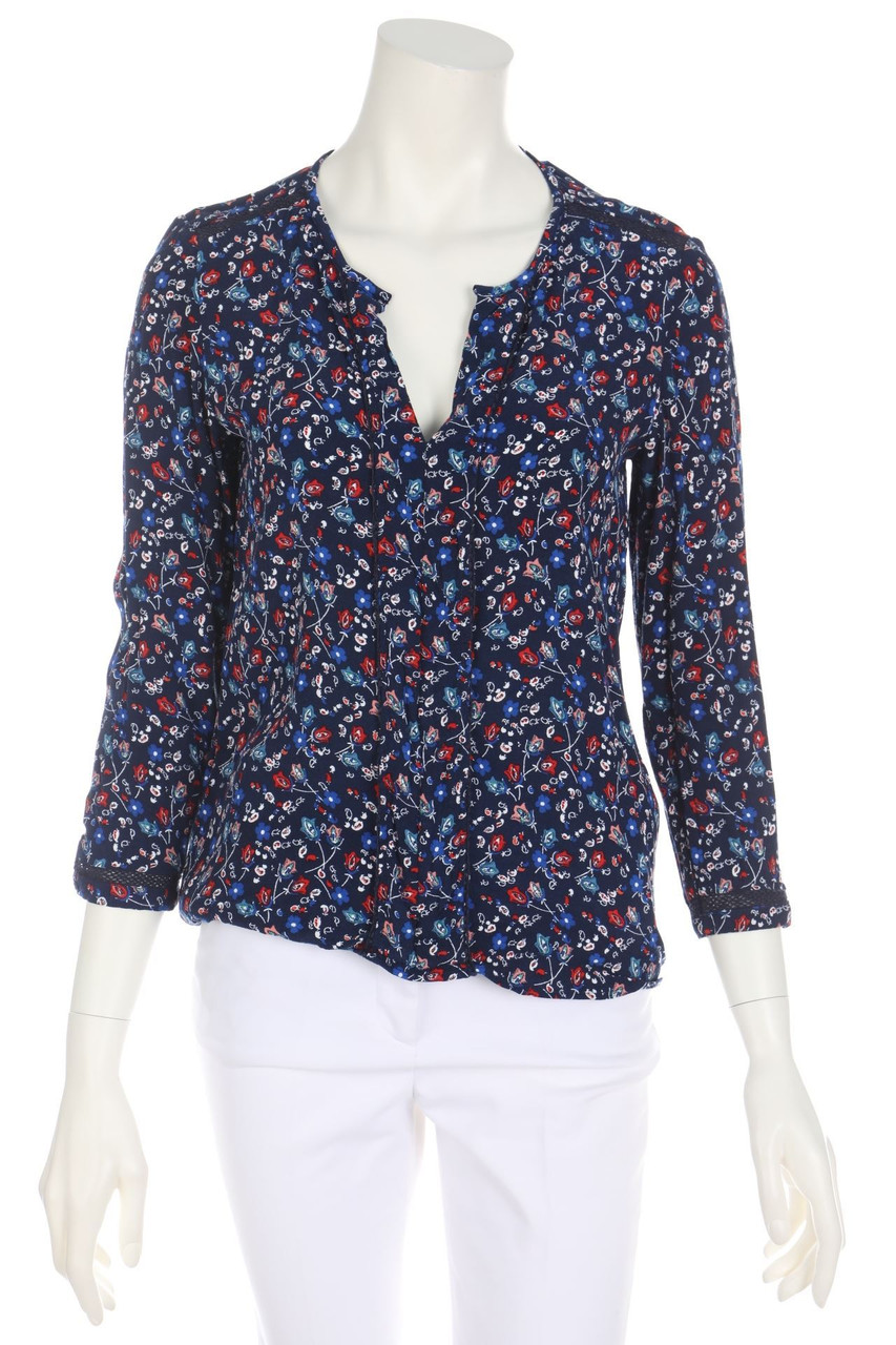 COMPTOIR DES COTONNIERS - Bluse mit 3/4-Ärmel mit Spitze - D 36