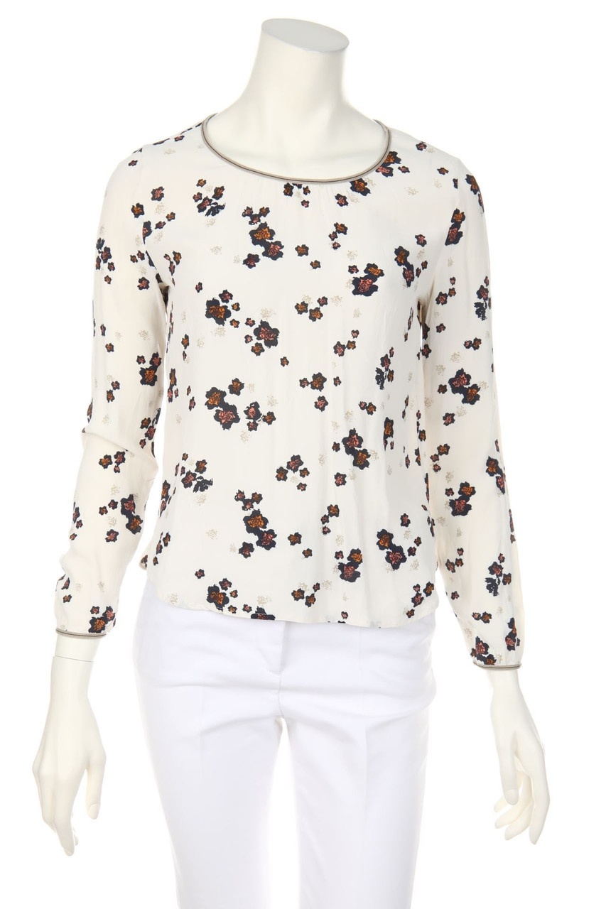 Marc O´Polo - Bluse mit Blumen-Print - D 34
