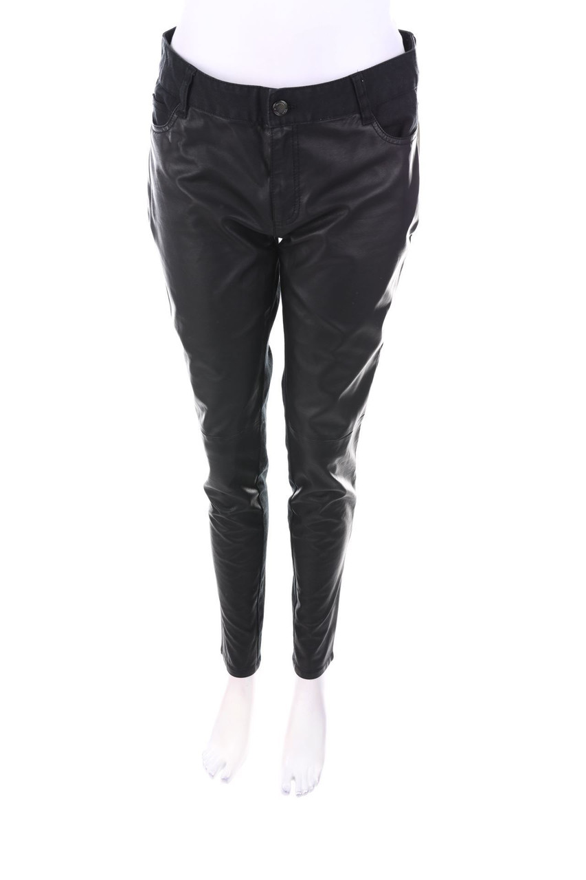 MICHAEL MICHAEL KORS - Skinny-Jeans mit Kunstleder-Details - D 38