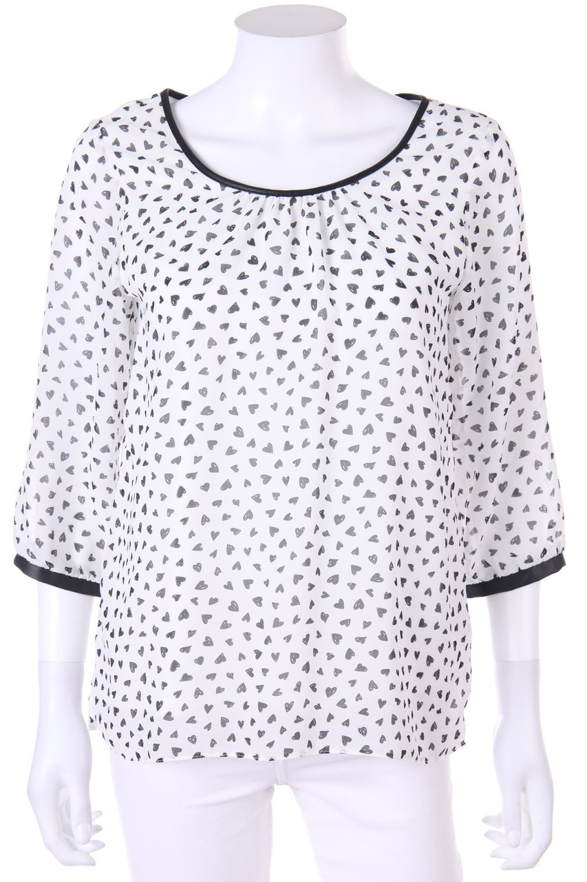 CLOCKHOUSE by C&A - Print-Bluse mit 3/4-Ärmel - D 38