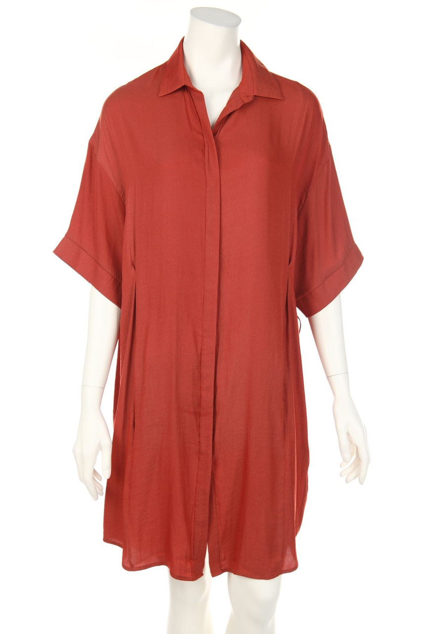 maje - Kleid mit Falten - ONE SIZE